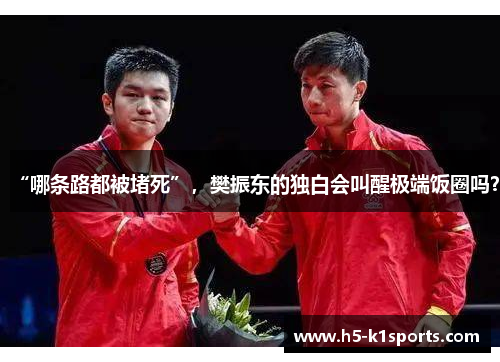 “哪条路都被堵死”，樊振东的独白会叫醒极端饭圈吗？